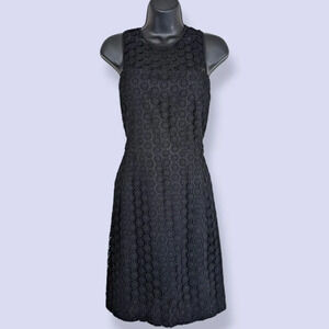 Cynthia Steffe Black Floral Lace Dress